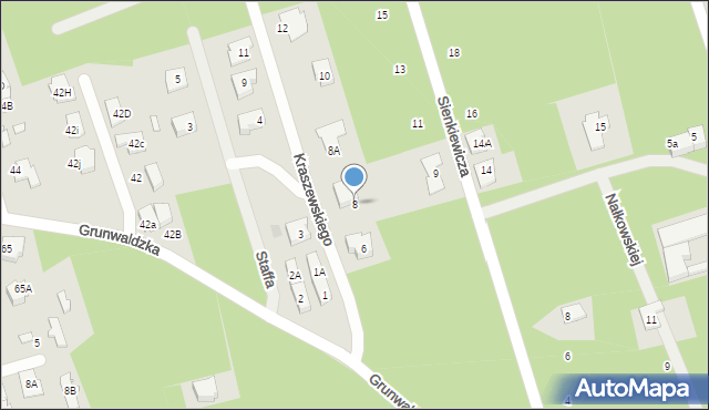 Marki, Kraszewskiego Józefa Ignacego, 8, mapa Marki