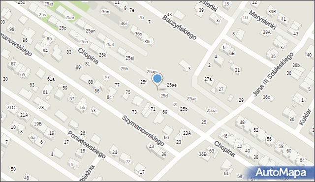 Marki, Króla Jana III Sobieskiego, 25e, mapa Marki