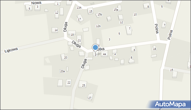 Minkowice, Krótka, 2, mapa Minkowice