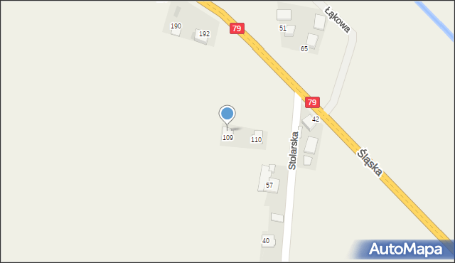 Młynka, Krakowska, 47, mapa Młynka