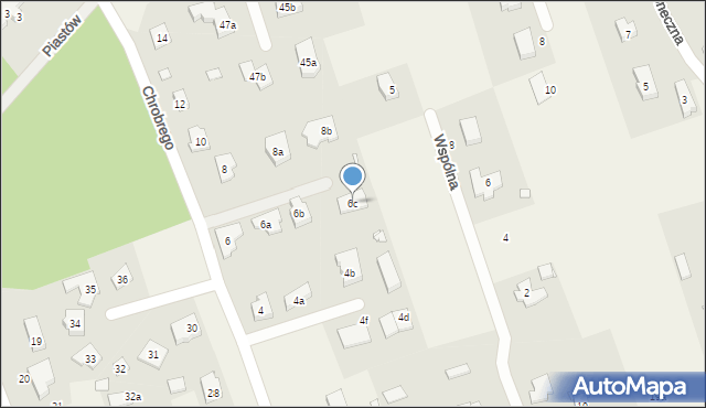 Morzyczyn, Króla Bolesława Chrobrego, 6c, mapa Morzyczyn