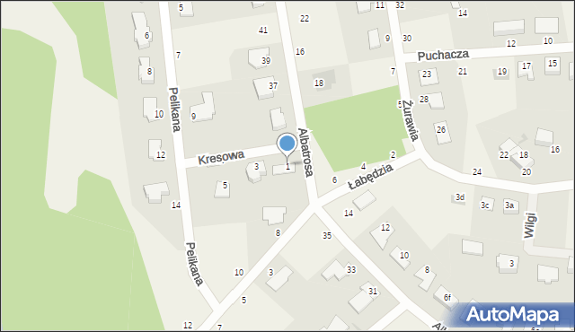 Murowaniec, Kresowa, 1, mapa Murowaniec