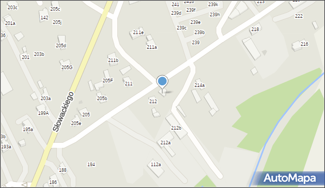 Myślenice, Króla Kazimierza Wielkiego, 214, mapa Myślenice