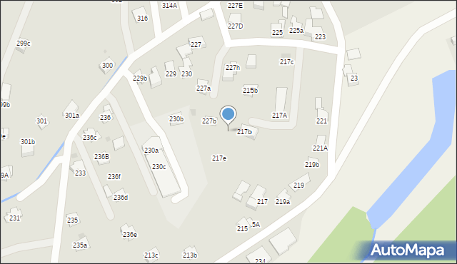 Myślenice, Króla Kazimierza Wielkiego, 217d, mapa Myślenice