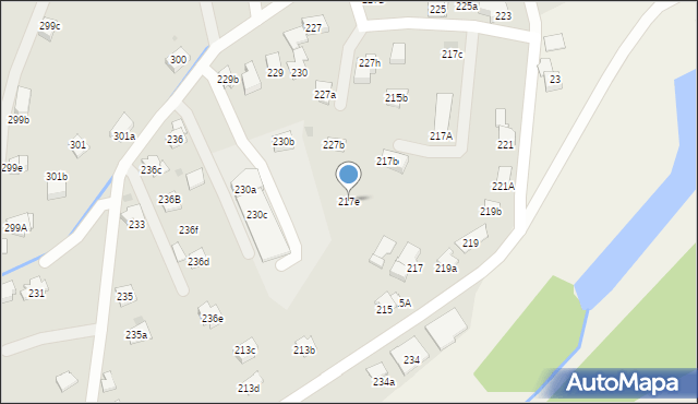 Myślenice, Króla Kazimierza Wielkiego, 217e, mapa Myślenice