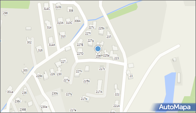 Myślenice, Króla Kazimierza Wielkiego, 225, mapa Myślenice