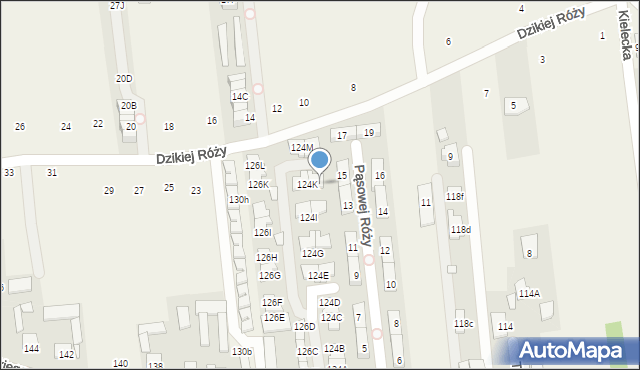 Nowa Wola, Krasickiego Ignacego, bp., 124L, mapa Nowa Wola