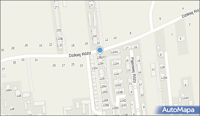 Nowa Wola, Krasickiego Ignacego, bp., 126L, mapa Nowa Wola