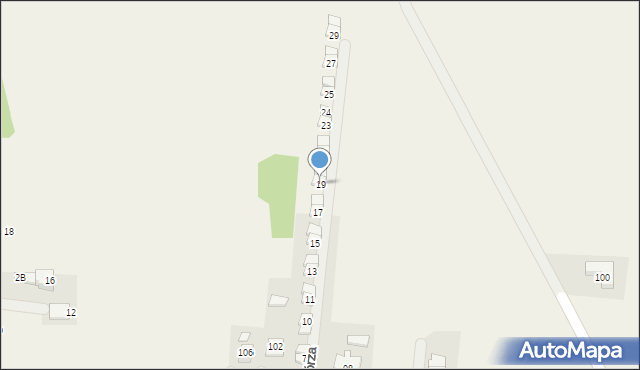 Nowe Aleksandrowo, Królewskie Wzgórza, 19, mapa Nowe Aleksandrowo