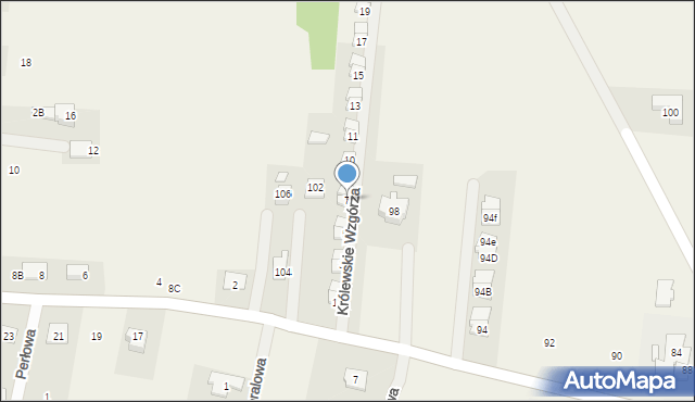 Nowe Aleksandrowo, Królewskie Wzgórza, 7, mapa Nowe Aleksandrowo