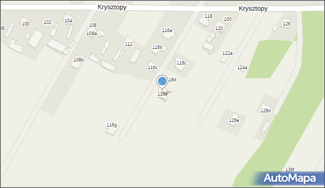 Nowe Grabie, Krysztopy Zygmunta, ks., 118e, mapa Nowe Grabie