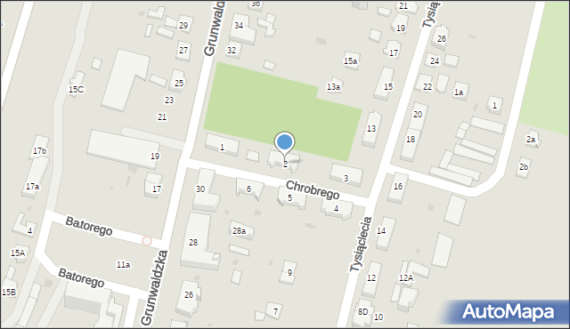 Nowe Miasto Lubawskie, Króla Bolesława Chrobrego, 2, mapa Nowe Miasto Lubawskie