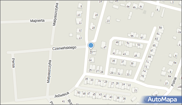 Nowe Skalmierzyce, Krótka, 23, mapa Nowe Skalmierzyce