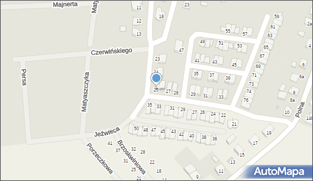 Nowe Skalmierzyce, Krótka, 25, mapa Nowe Skalmierzyce