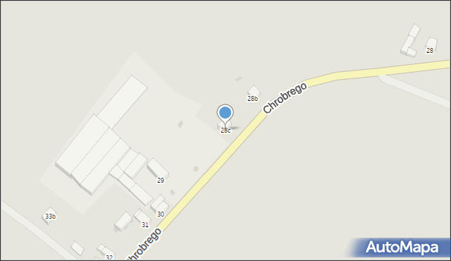 Nowogrodziec, Króla Bolesława Chrobrego, 28c, mapa Nowogrodziec