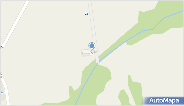 Nowosielce, Króla Artura, 24, mapa Nowosielce