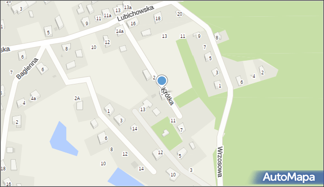 Ocypel, Krótka, 3, mapa Ocypel