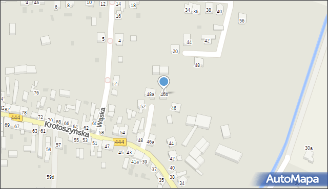 Odolanów, Krotoszyńska, 46b, mapa Odolanów