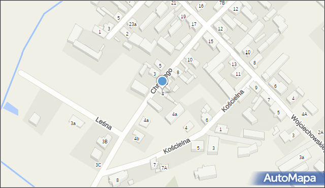 Ołobok, Króla Bolesława Chrobrego, 4, mapa Ołobok