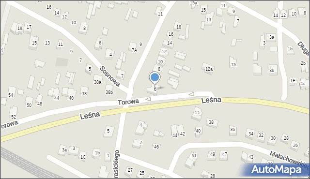 Opoczno, Krasickiego Ignacego, bp., 6, mapa Opoczno