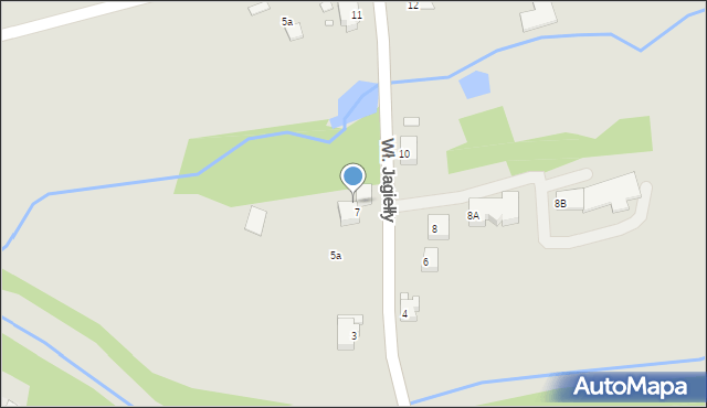 Opole, Króla Władysława Jagiełły, 9, mapa Opola