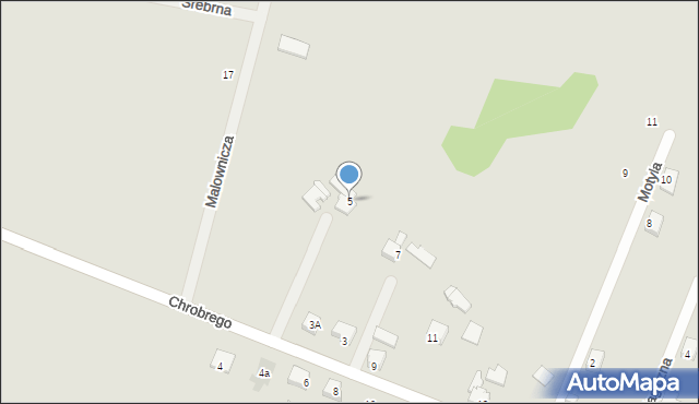 Orzesze, Króla Bolesława Chrobrego, 5, mapa Orzesze