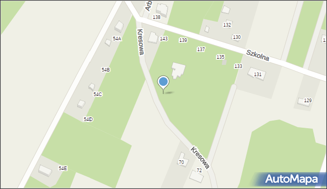 Osowiec, Kresowa, 1, mapa Osowiec