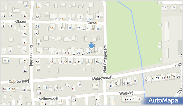 Ostrowiec Świętokrzyski, Krasickiego Ignacego, bp., 27, mapa Ostrowiec Świętokrzyski