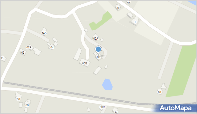 Oświęcim, Krasickiego Ignacego, bp., 66, mapa Oświęcimia