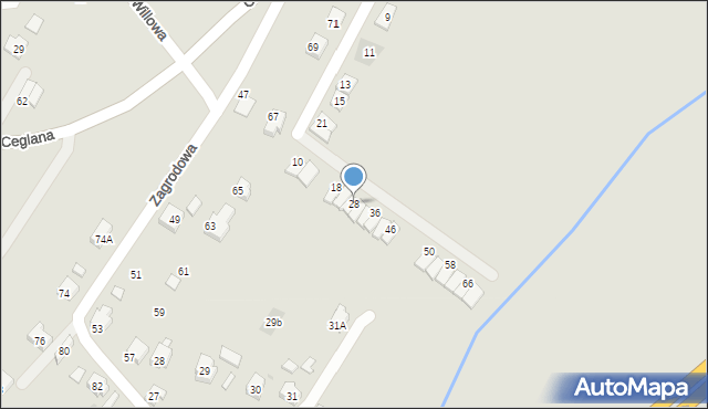 Oświęcim, Krzemieńczyk, 28, mapa Oświęcimia