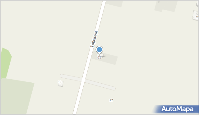 Ożarowice, Królewiec, 11, mapa Ożarowice