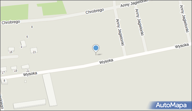 Pieńsk, Króla Władysława Jagiełły, 1, mapa Pieńsk