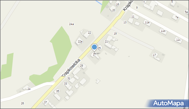 Pietna, Krapkowicka, 27, mapa Pietna