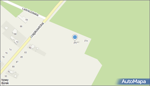 Pietna, Krapkowicka, 37c, mapa Pietna