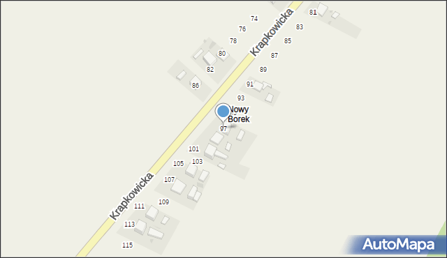 Pietna, Krapkowicka, 97, mapa Pietna