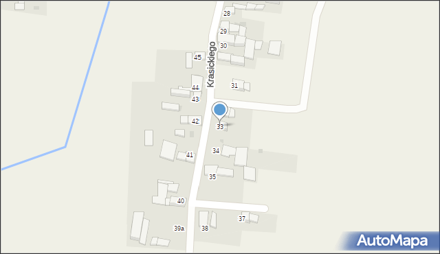 Pilszcz, Krasickiego Ignacego, bp., 33, mapa Pilszcz