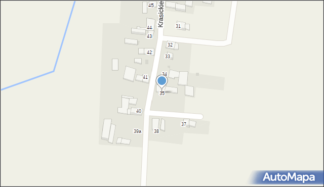 Pilszcz, Krasickiego Ignacego, bp., 35, mapa Pilszcz