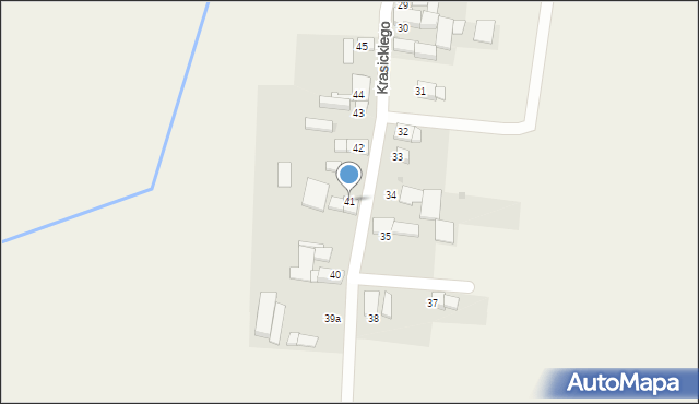 Pilszcz, Krasickiego Ignacego, bp., 41, mapa Pilszcz