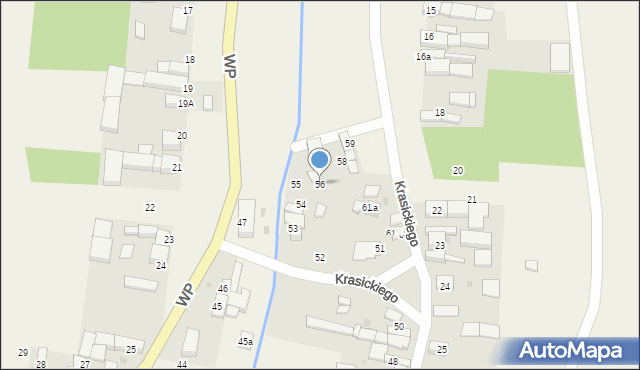 Pilszcz, Krasickiego Ignacego, bp., 56, mapa Pilszcz