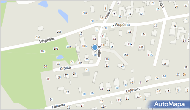 Pionki, Krótka, 18, mapa Pionki