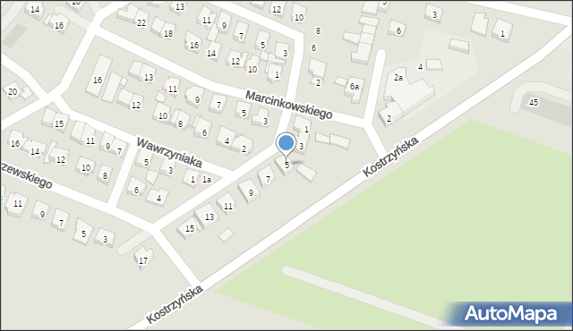 Pobiedziska, Króla Bolesława Chrobrego, 5, mapa Pobiedziska