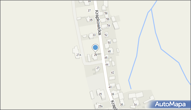 Poborszów, Krapkowicka, 29, mapa Poborszów