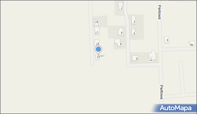 Podbrzezie Dolne, Kryształowa, 13, mapa Podbrzezie Dolne