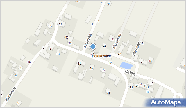 Polakowice, Króla Jana III Sobieskiego, 46, mapa Polakowice
