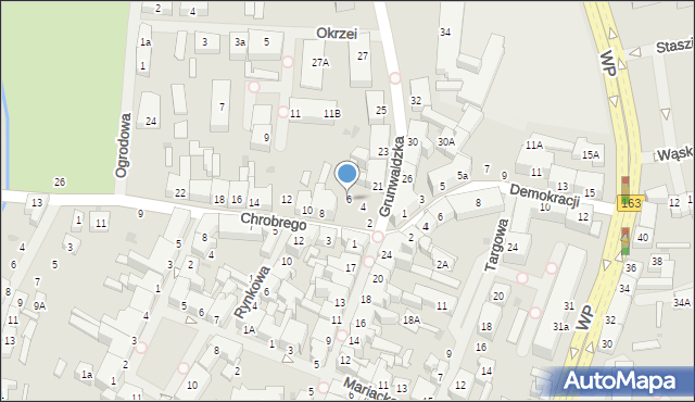 Połczyn-Zdrój, Króla Bolesława Chrobrego, 6, mapa Połczyn-Zdrój