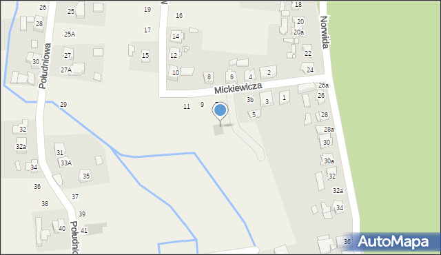 Promnice, Krasińskiego Zygmunta, 2, mapa Promnice