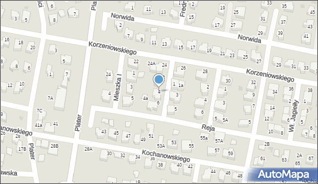 Pruszcz Gdański, Króla Kazimierza Wielkiego, 4, mapa Pruszcz Gdański