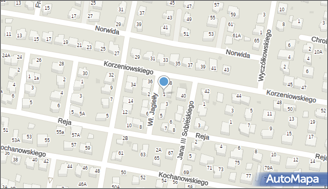 Pruszcz Gdański, Króla Władysława Jagiełły, 1, mapa Pruszcz Gdański