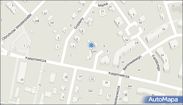 Pruszcz Gdański, Krzemieniecka, 3, mapa Pruszcz Gdański