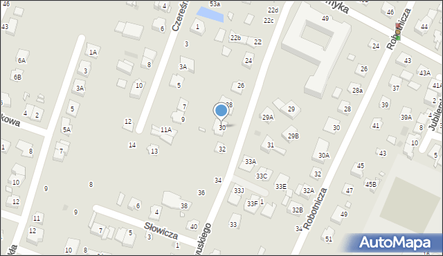 Pruszków, Krzywdy-Rzewuskiego Edmunda, 30, mapa Pruszków